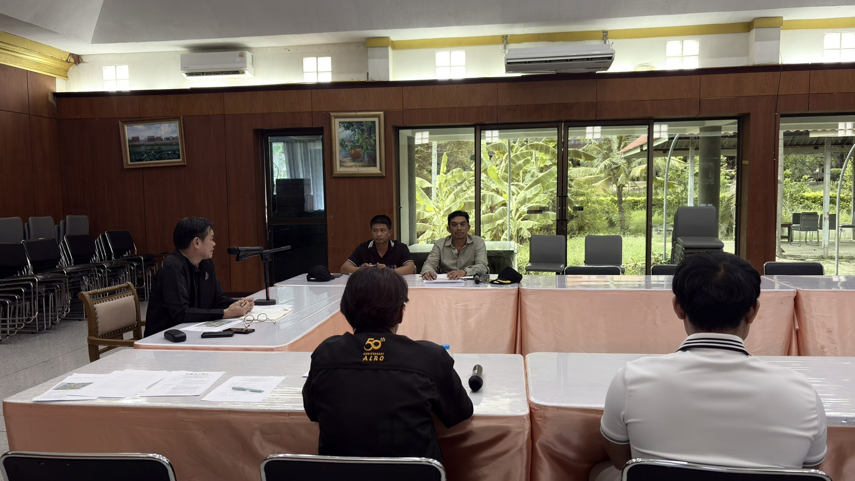 title - เลขาธิการ ส.ป.ก. ประชุมเตรียมต้อนรับการเยือนไทยของผู้อำนวยการใหญ่องค์การอาหารและเกษตรแห่งสหประชาชาติ (FAO) และติดตามความก้าวหน้าการจัดงาน 